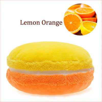 Almohada Decorativa Redonda Diseño Macaron Francés - Image 14