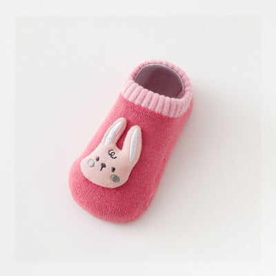 Calcetines Térmicos Gruesos para Bebé y Niño - Diseños Adorables de Dinosaurio, Conejo y Muñecas - Image 11