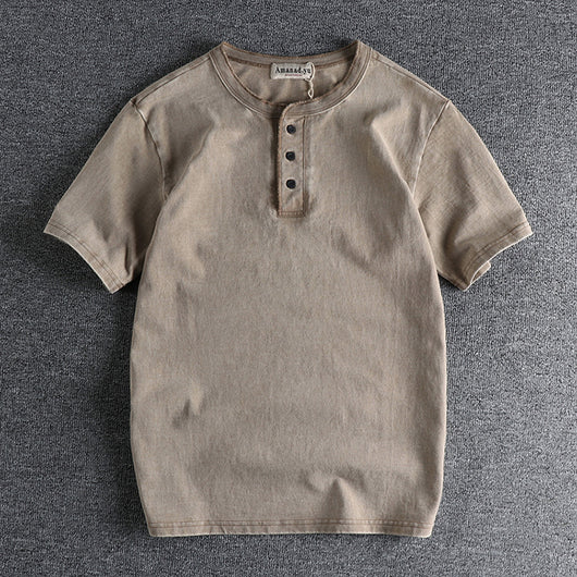 Camiseta Retro de Algodón 100% para Hombre - Image 11