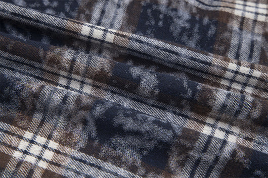 Camisa Cuadros Punk Oversized para Hombre - Image 24