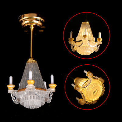 Candelabro Miniatura de Lujo para Casa de Muñecas - Image 10