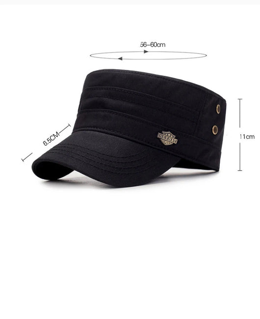 Gorra Militar de Ala Plana - Protección Solar Estilo Táctico - Image 7