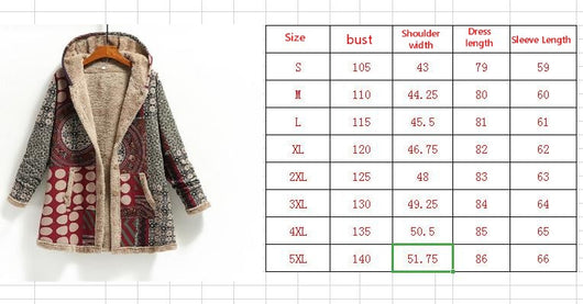 Abrigo de Lana Oversize Talla Grande - Image 9