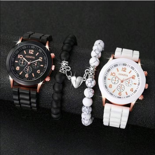 Set de 2 Relojes de Pareja Clásicos y Elegantes - Image 8