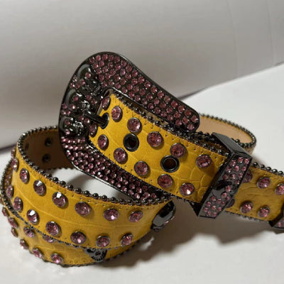 Cinturón Denim Retro para Mujer - Estilo Vintage
