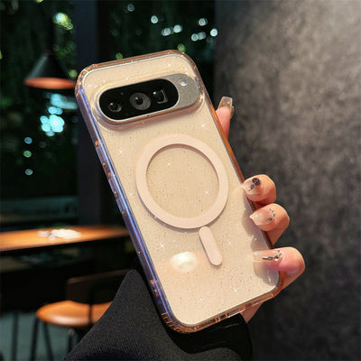 Funda Transparente con Diseño Galaxia y Imanes Integrados - Image 5