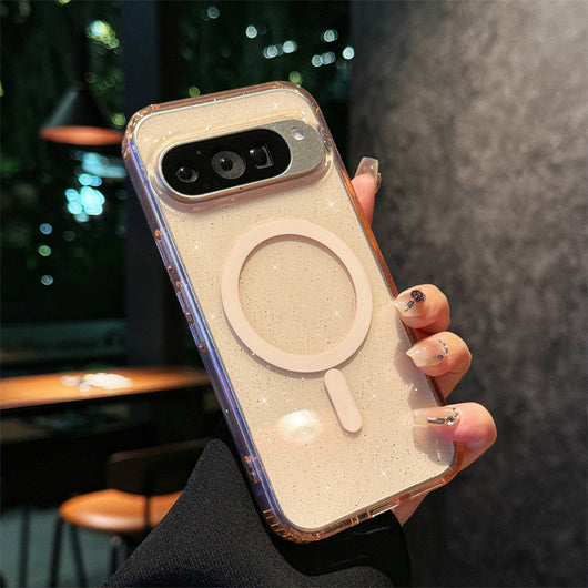 Funda Transparente con Diseño Galaxia y Imanes Integrados - Image 5