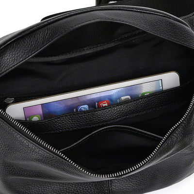 Bolsa de Pecho de Cuero Genuino para Hombre - Grande y Versátil - Image 20