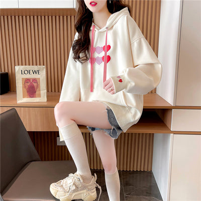 Sudadera Oversize con Corazón para Mujer - Image 10