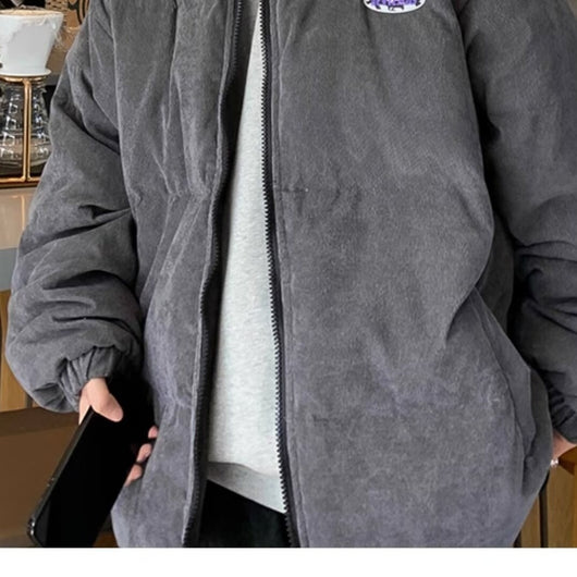 Abrigo Hombre Retro Oversized con Cuello Alto Reforzado - Image 12