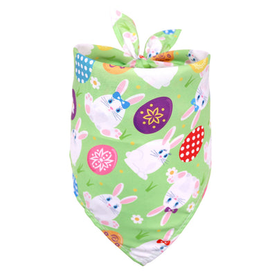 Pañoleta Triangular Festiva para Mascotas - Diseño Pascua - Image 13