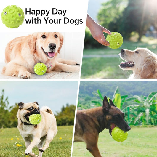 Pelota Interactiva para Perros Masticadores - Juguete Durable con Sonido Chirriante - Image 22
