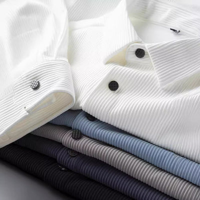 Camisa Blanca Ejecutiva sin Planchado Anti-arrugas - Image 3
