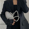 Clutch Mariposa con Diamantes para Eventos Elegantes