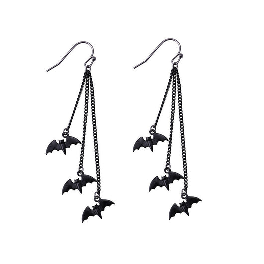 Aretes de Murciélago Halloween Minimalistas para Mujer - Image 8