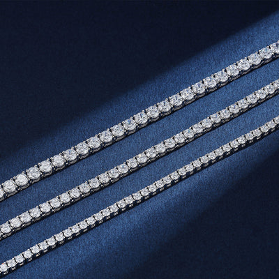 Cadena de Plata Esterlina con Garra Cuádruple Estilo Hip Hop para Hombre - Image 3