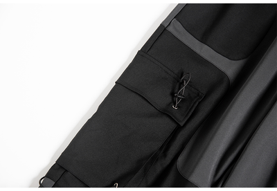 Pantalones Harem Funcionales Overol Viento Negro Marca Trend Fashion - Image 12
