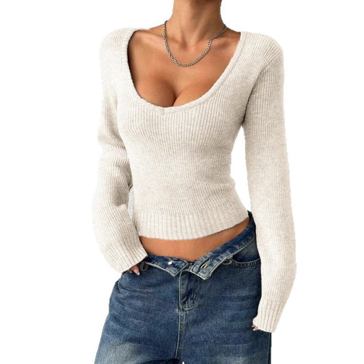 Polera Térmica de Manga Larga para Mujer - Colores Lisos - Image 5