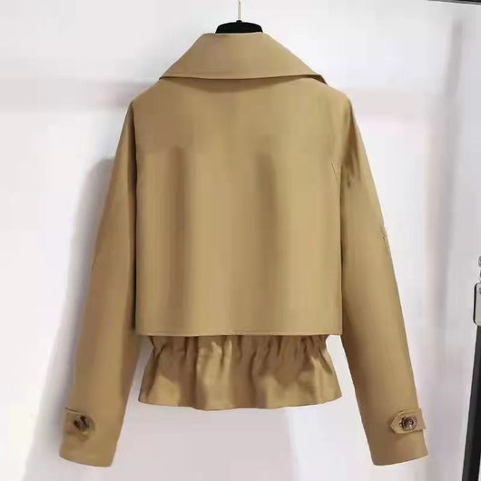 Abrigo Corto Versátil Estilo Coreano Oversize para Mujer - Image 4