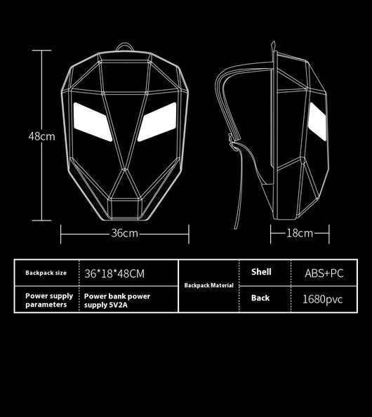 Casco Moto LED Personalizable Impermeable con Patrón Luminoso - Image 21
