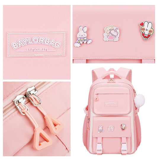 Mochila Escolar de Gran Capacidad Ergonómica para Niños - Image 63