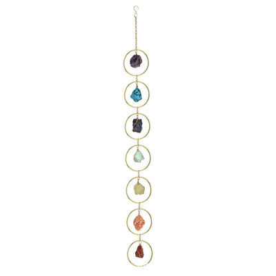 Atrapasol de Cristal Natural con 7 Colores y Carillón de Viento Energético - Image 3