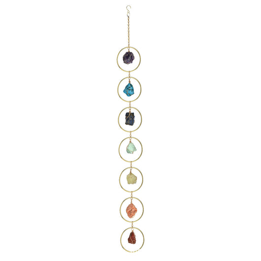Atrapasol de Cristal Natural con 7 Colores y Carillón de Viento Energético - Image 3