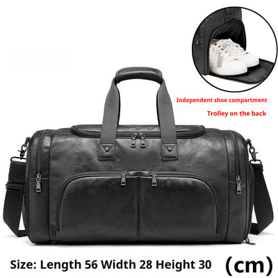 Bolsa Crossbody de Negocios con Gran Capacidad para Viajes Cortos - Image 6