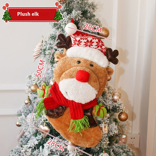 Medias Navideñas Decorativas - Juego de Tamaños Grande, Mediano y Pequeño - Image 16