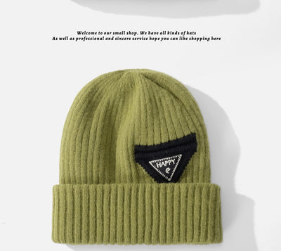 Gorro de Punto Grueso con Pelaje de Conejo - Juego Completo - Image 17