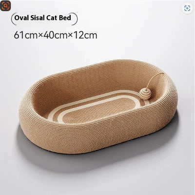 Nido Rascador para Gatos Artesanal Tamaño Extra Grande con Sisal Reforzado - Image 12
