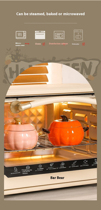 Sopera de Cerámica Decorativa Calabaza con Tapa - Image 20
