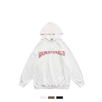 Sudadera Estampada Desgastada Unisex - Diseño Hip-Hop Frente y Espalda - Image 8