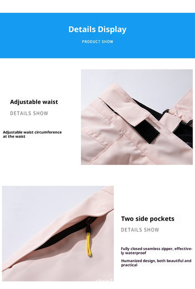Chaqueta de Esquí Impermeable Acolchada para Hombre y Mujer - Image 14