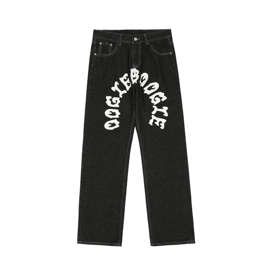 Jeans Casual Lavados con Estampado de Bolsillo para Hombre - Image 10