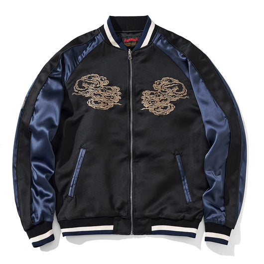 Chaqueta Suelta Bordada Estilo Chino para Hombre - Image 4