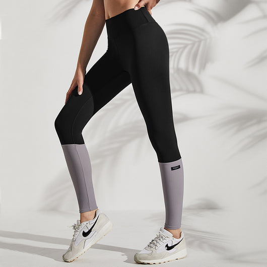 Leggins Deportivos Cintura Alta con Contraste de Colores para Yoga y Fitness - Image 5