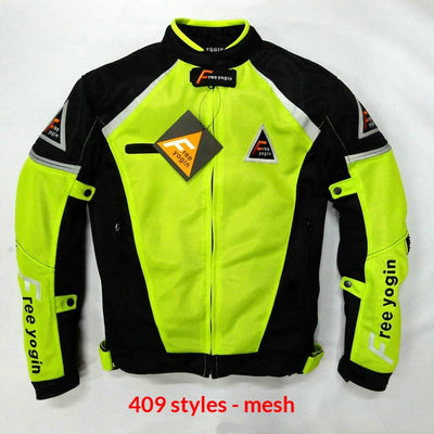 Chaqueta Deportiva Resistente a Caídas para Hombre Verde - Image 5