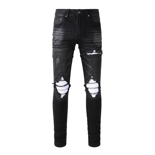 Jeans Vintage Rotos Estilo Americano Casual Unisex - Image 14