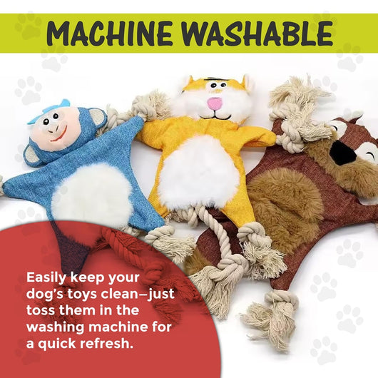 Juguetes para Perros de Peluche con Sonido - Masticables Seguros para Cachorros y Gatos - Image 9