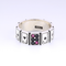 New Ring Classic Poker 925 Sterling Plateado Size8