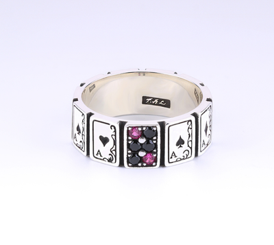 Anillo Clásico Poker Plata 925 Esterlina - Image 5