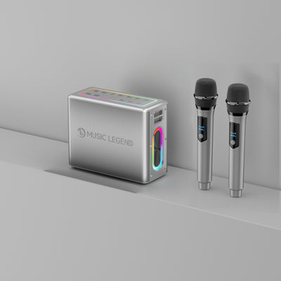 Sistema de Karaoke Bluetooth Portátil con Micrófono y Tarjeta de Sonido - Image 7