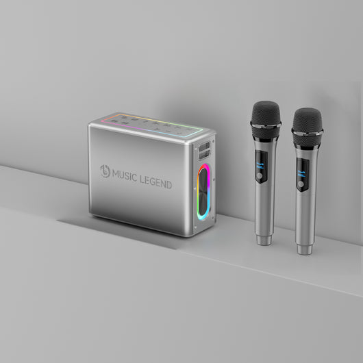 Sistema de Karaoke Bluetooth Portátil con Micrófono y Tarjeta de Sonido - Image 7