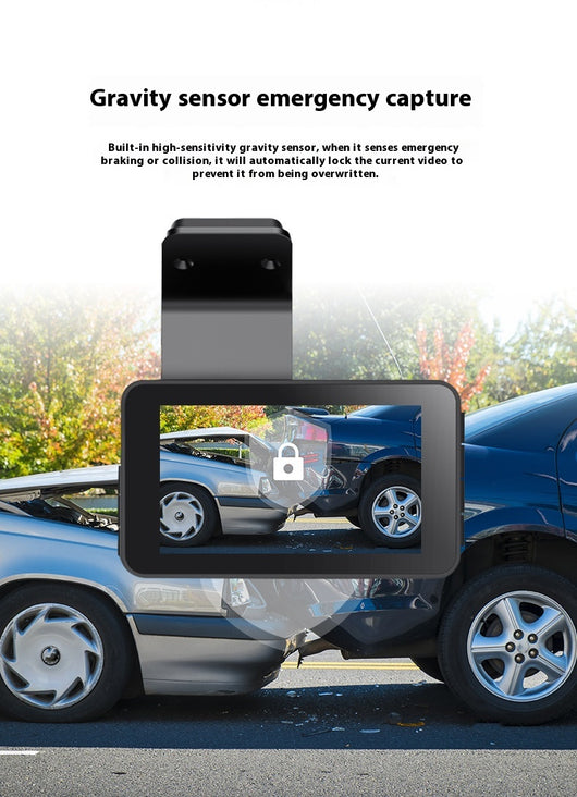 Cámara Dashcam Dual HD con Visión Nocturna y Pantalla 4 Pulgadas - Image 16