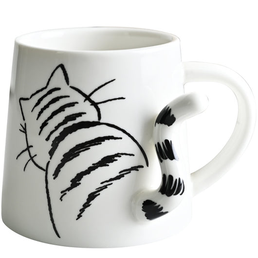 Taza de Cerámica Gato Creativo Japonés