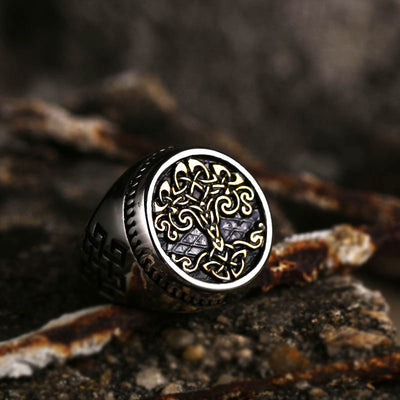 Anillo Árbol de la Vida en Acero Inoxidable - Image 10