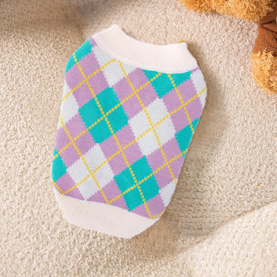 Cardigan Tejido a Rayas para Perros - Abrigo Cómodo y Elegante - Image 15