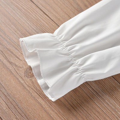 Conjunto Falda Cuadriculada Dos Piezas Manga Larga Estilo Coreano - Image 14