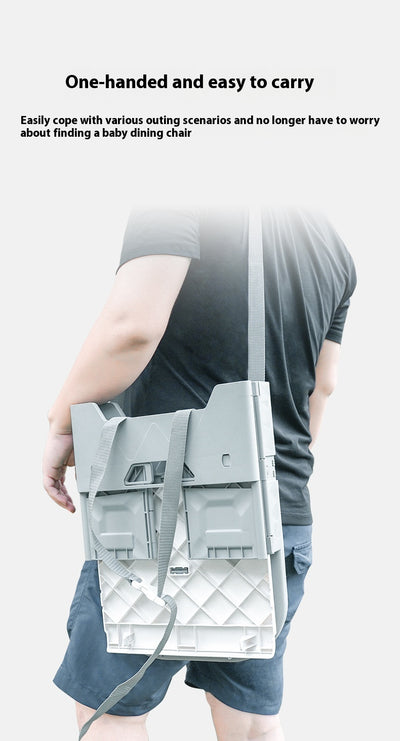 Silla de Comer Portátil Plegable para Niños - Grado Alimentario - Image 16